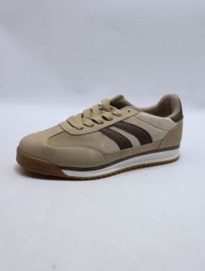 Buty sportowe damskie na płaskim (36-41) 3910 KHAKI