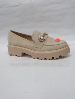 Mokasyny damskie na płaskim (36-41) DW020 BEIGE
