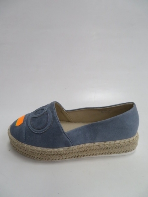 Mokasyny Damskie na koturnie (36-41) T379 BLUE