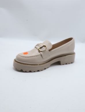 Mokasyny damskie na płaskim (36-41) 1-712 BEIGE