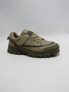 Buty sportowe chłopięce (32-37) LC101 KHAKI