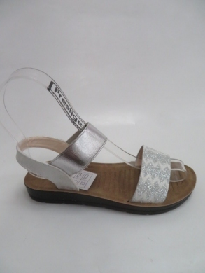 Sandały damskie na płaskim (36-41) XAR-1 SILVER