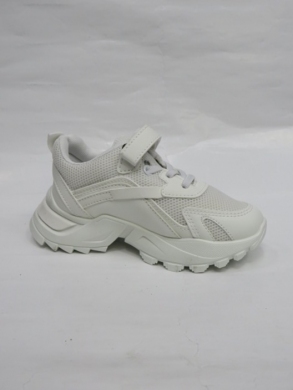 Buty sportowe dziewczęce (24-29) 812-2B WHITE