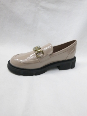 Mokasyny damskie na płaskim (36-41) W-215 KHAKI