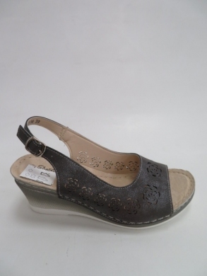 Sandały Damskie na koturnie (36-41) 0518 BLACK