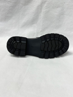 Mokasyny damskie na płaskim (36-41) 3237 BLACK