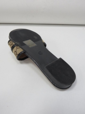 Klapki damskie na płaskim (36-41) 0-84 BLACK