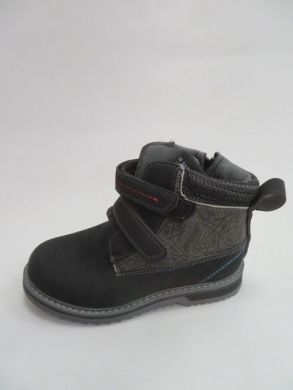 Botki chłopięce jesienne (32-37) FYF-895 BLACK/NAVY