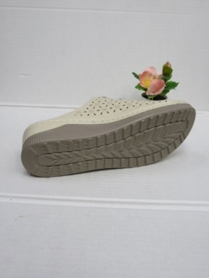 Klapki damskie na koturnie (39-43) DJH1-6 BEIGE