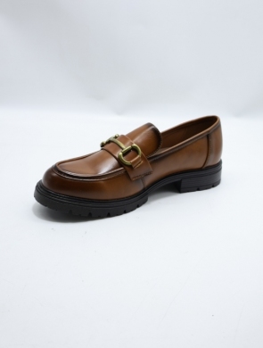 Mokasyny damskie na płaskim (36-41) 105 BROWN