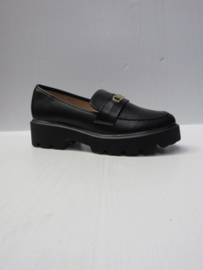 Mokasyny damskie na koturnie (36-41) A2052-261B BLACK