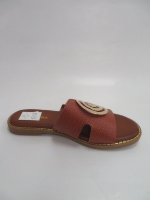 Klapki damskie na płaskim (36-41) ML220 CAMEL