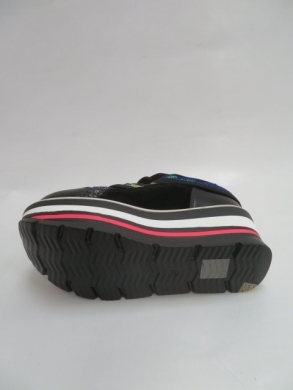 Sneakersy damskie niskie (36-41) R-469 BLACK