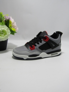 Buty sportowe młodzieżowe (36-41) D660-Q GREY/BL/RED