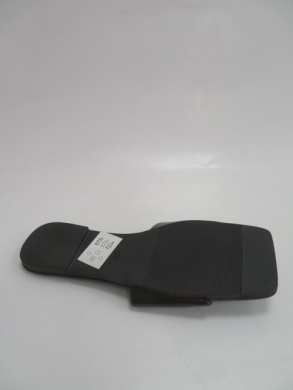 Klapki damskie na płaskim (36-41) 7050 BLACK