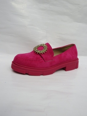Mokasyny damskie na płaskim (36-41) JH271 FUCHSIA
