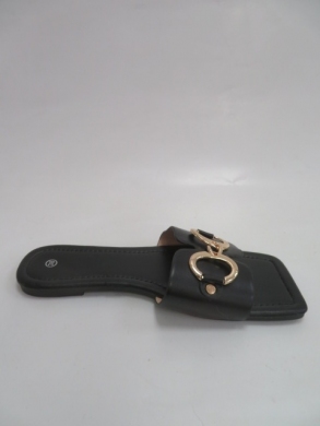 Klapki damskie na płaskim (36-41) 7050 BLACK
