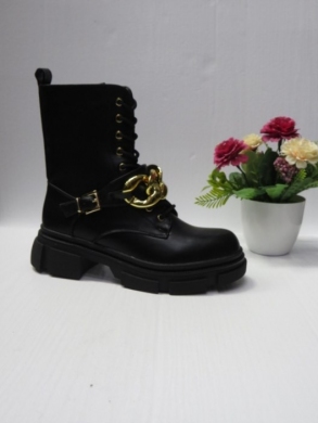 Trapery damskie ocieplane (36-41) LM08 BLACK