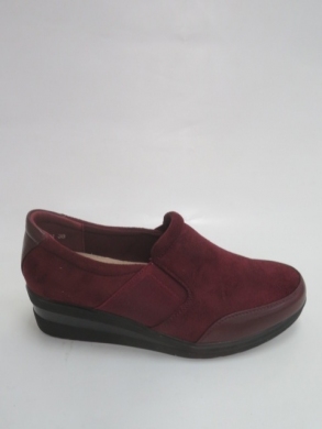 Półbuty damskie na koturnie (36-41) 61551 RED