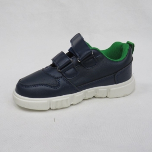 Buty sportowe chłopięce (26-31) E159 DBLUE/GREEN