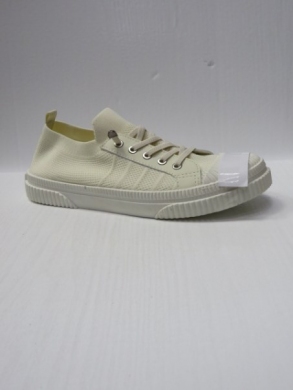 Trampki damskie na płaskim (36-41) C06-4 LBEIGE