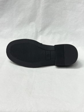 Mokasyny damskie na płaskim (36-41) 3227C BLACK