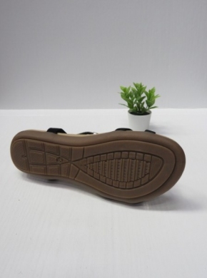 Sandały damskie na płaskim (36-41) 858-17 BLACK