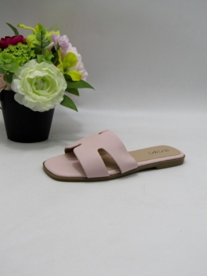 Klapki damskie na płaskim (36-41) XMTBL-06 PINK