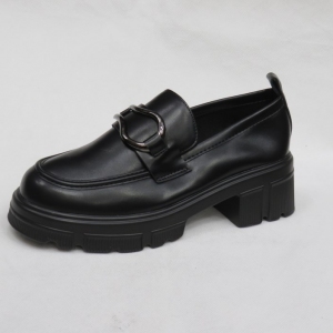 Półbuty damskie na obcasie (36-41) 3253 BLACK