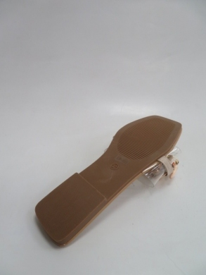 Klapki damskie na płaskim (36-41) LS-111 BEIGE