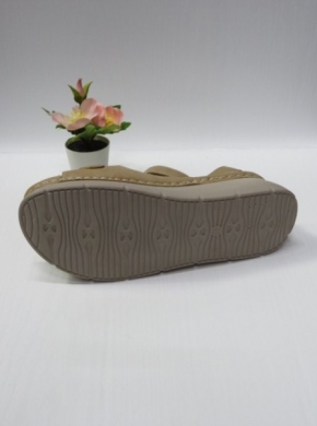 Sandały damskie na koturnie (39-43) DT21-3 KHAKI