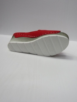 Klapki damskie na koturnie (36-41) 0510 RED