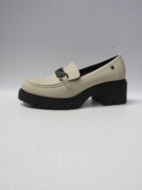 Mokasyny damskie na koturnie (36-41) XYX-23206-2 BEIGE