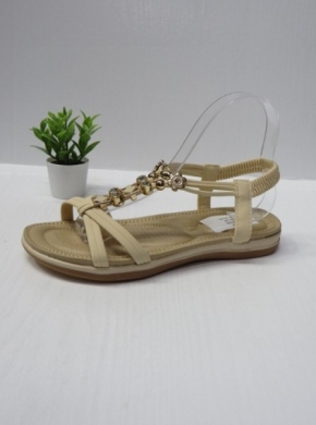 Sandały damskie na płaskim (36-41) Z-8 BEIGE