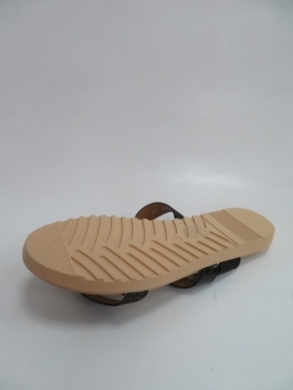 Klapki damskie na płaskim (36-41) JM179 NEGRO