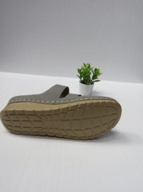 Klapki damskie na koturnie (36-41) 4026 GREY