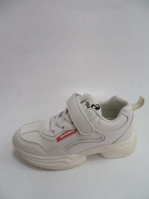Buty sportowe chłopięce (31-36) MC88 WHITE