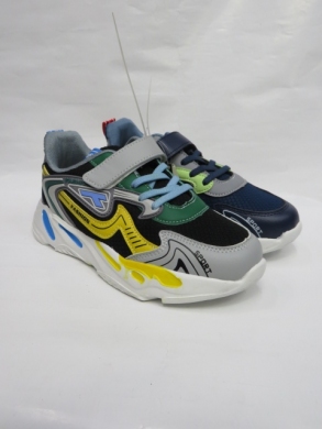 Buty sportowe chłopięce (32-37) S067-2 LED MIX