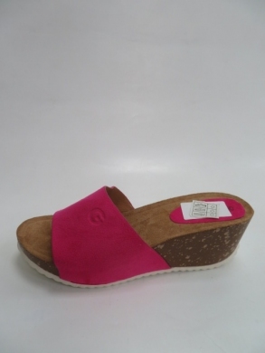 Klapki damskie na koturnie (36-41) 8282 FUCHSIA
