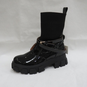 Botki damskie na płaskim (36-41) A7515BLACK