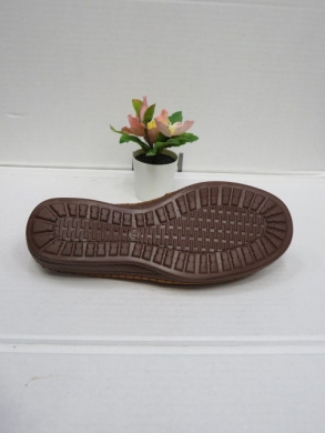 Sandały damskie na koturnie (36-42) F2201 BROWN