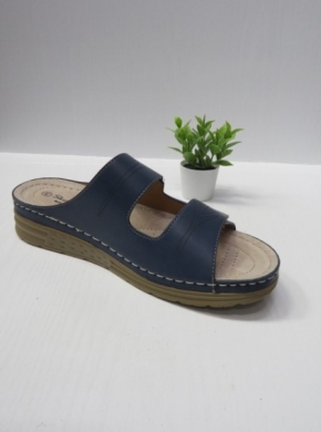 Klapki damskie na koturnie (36-41) 4013 NAVY