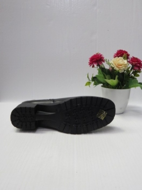 Botki damskie ocieplane na obcasie (36-41) 288-71 BLACK