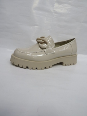 Mokasyny damskie na płaskim (36-41) DE1130M BEIGE
