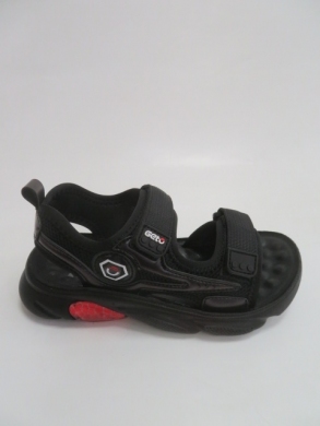 Sandały chłopięce (26-31) D992 BLACK/PURPLE