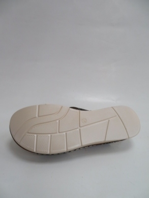 Klapki damskie na płaskim (36-41) 1107 BLACK