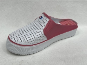 Klapki damskie na płaskim (37-41) H372 LBLUE/GREEN/PINK