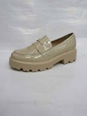 Mokasyny damskie na płaskim (36-41) 588A BEIGE