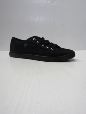 Trampki damskie na płaskim (36-41) 11093-21 ALLBLACK