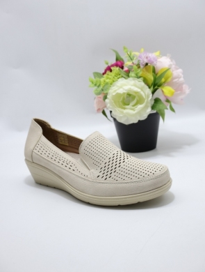 Półbuty damskie na koturnie (36-41) VR238 BEIGE